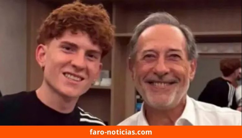 Valentín Barco visita a Guillermo Francella