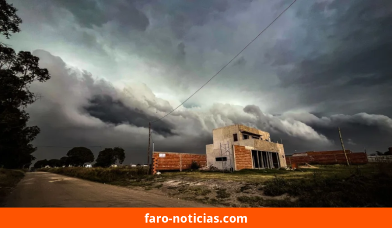 Alerta amarilla por tormentas fuertes en Necochea y Quequén