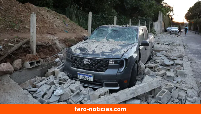 Tragedia en Brasil: falleció un exfutbolista de Botafogo tras el derrumbe de un muro