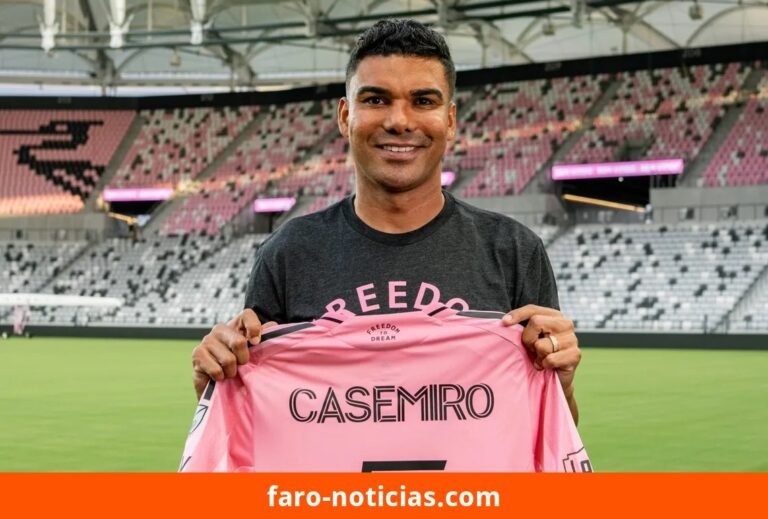Casemiro se suma a Inter Miami y compartirá equipo con Messi y De Paul