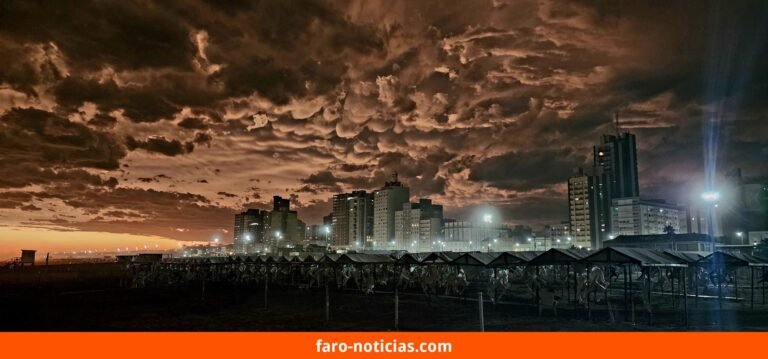 Alerta por lluvias: tormentas fuertes para la tarde del lunes en Necochea y Quequén