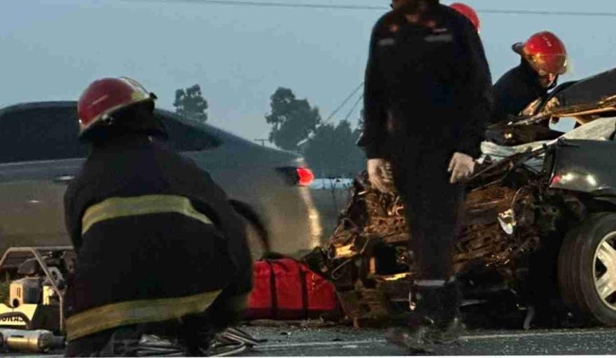 Accidente en Ruta 228