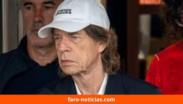 La decepción de Mick Jagger durante el partido entre Argentina e Inglaterra