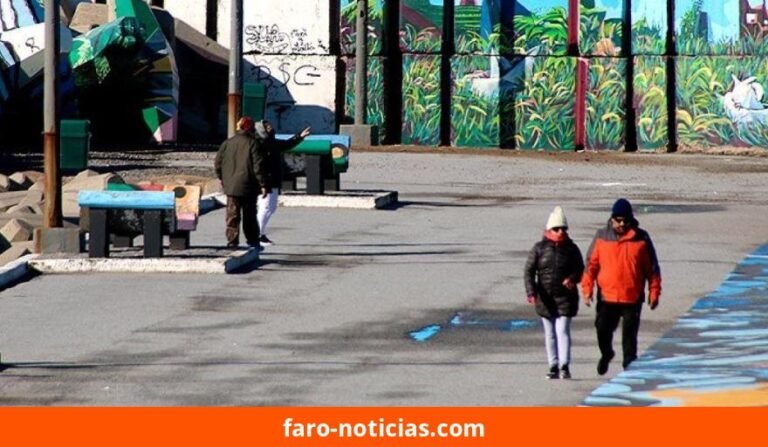 Necochea: Jueves frío y nublado