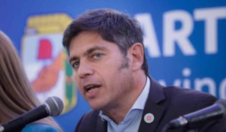 Kicillof cuestiona a Milei