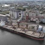 La importancia del Sakizaya Hero en el comercio marítimo de Necochea