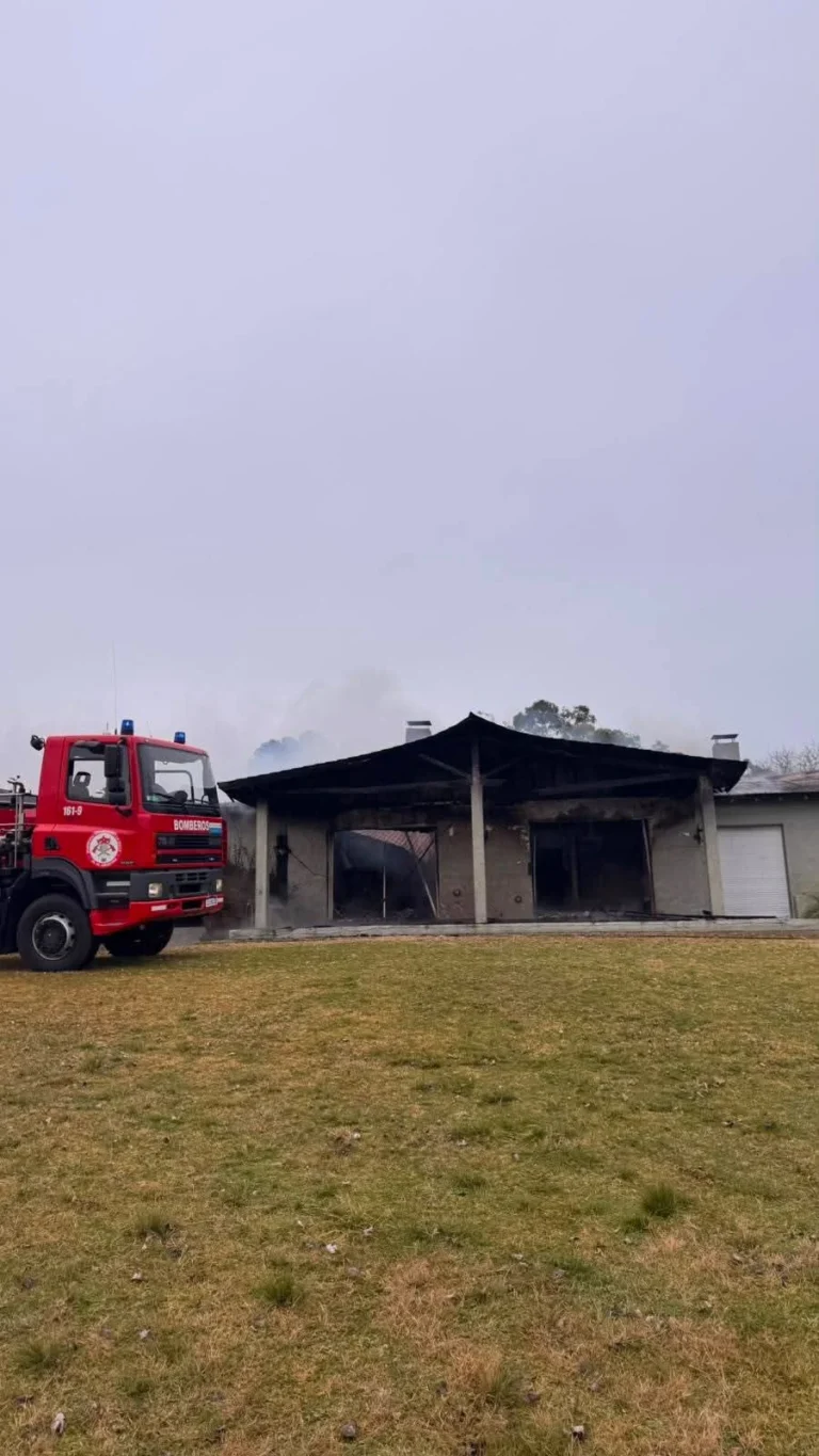 Incendio en Estancia Alfaguara