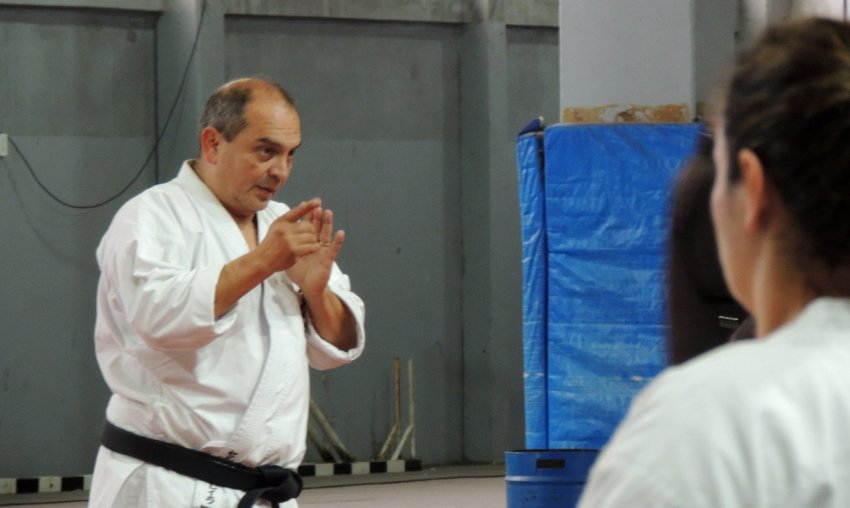 Brindaron una master class de Karate Do en Necochea