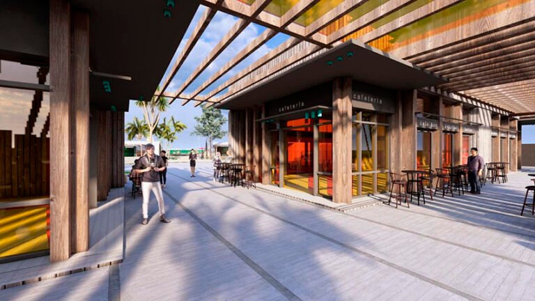 Transforman el ex balneario ACA en un polo gastronómico