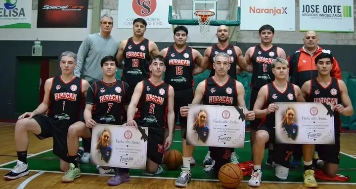 Huracán bicampeón del básquet necochense