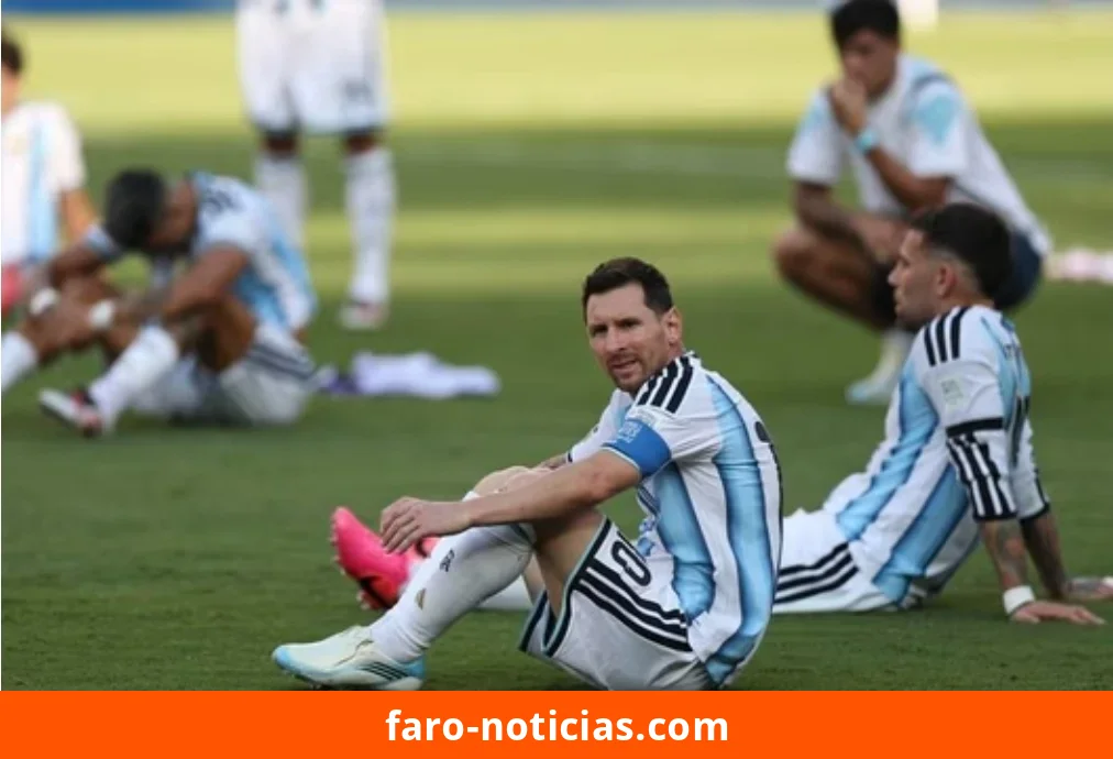 Messi expresa dolor por la derrota