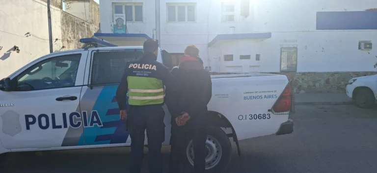 Aprehendido por violencia con armas blancas en Necochea