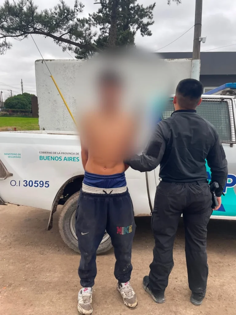 Operativo policial en Quequén