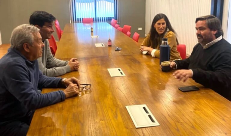 Referentes radicales de Necochea se reúnen con Emiliano Balbín