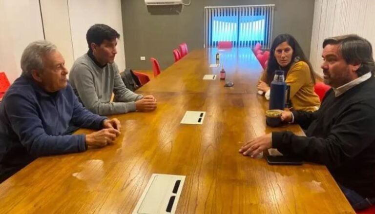 UCR Necochense se reúne con Emiliano Balbín para afianzar el protagonismo en el interior