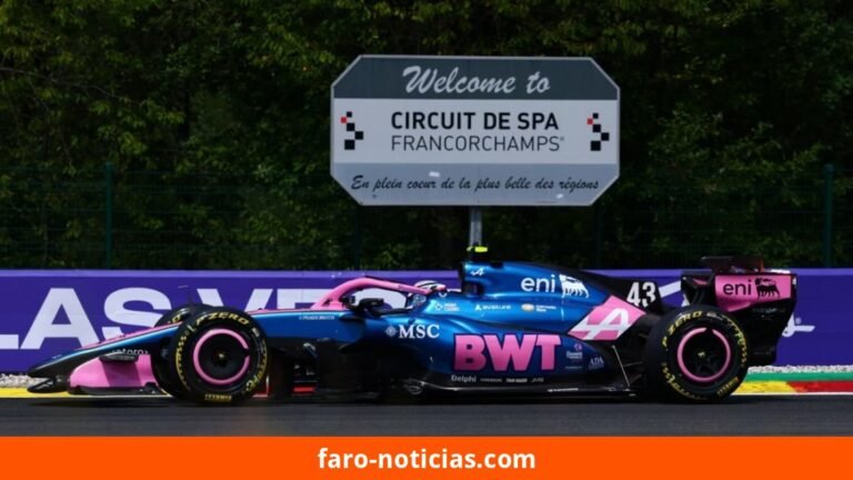 Franco Colapinto 11° en Bélgica