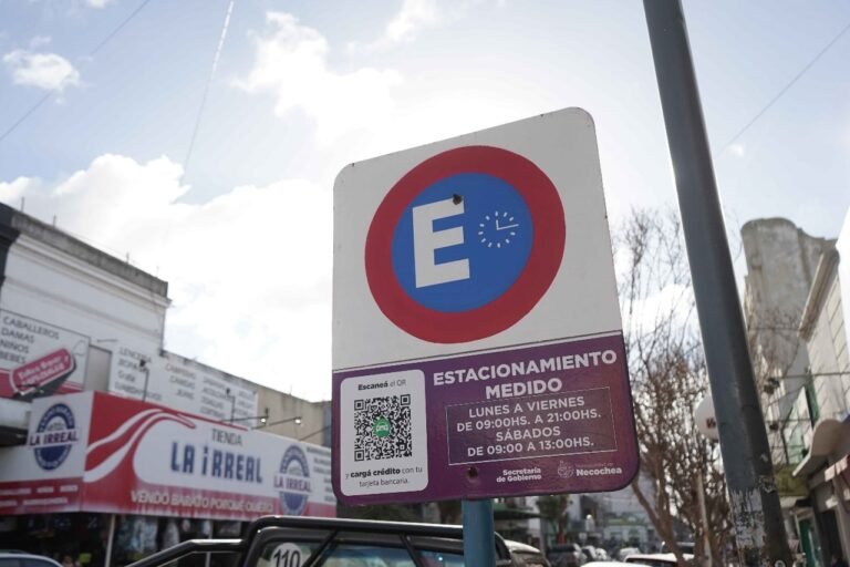 Estacionamiento Medido Suspendido en Necochea