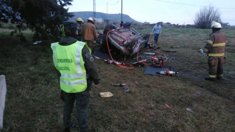 Vuelco en Ruta 226