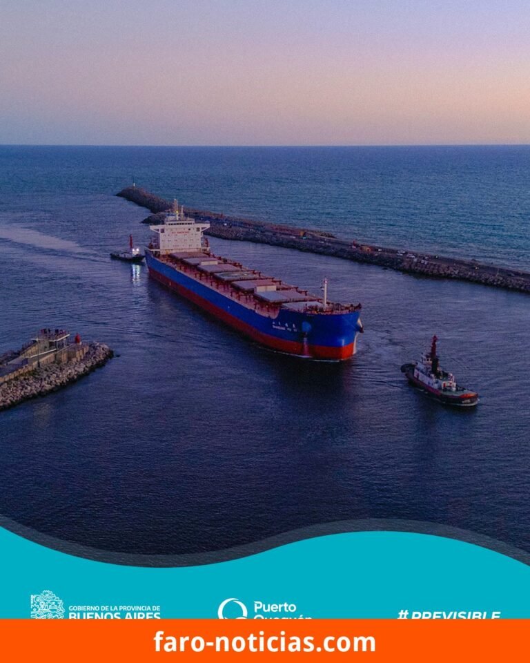 Exportaciones a 9 países: Un nuevo desafío para el puerto de Quequén