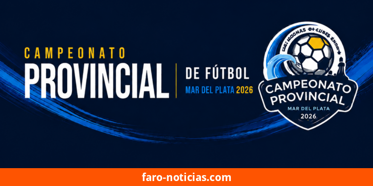 Mar del Plata se prepara para recibir al Campeonato Provincial de Fútbol Sénior 2026