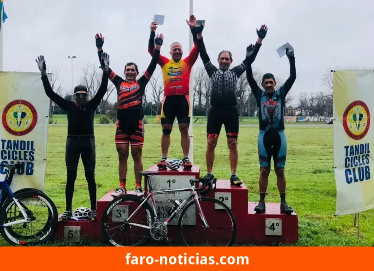 Roberto Bozzolo sube al podio en Tandil
