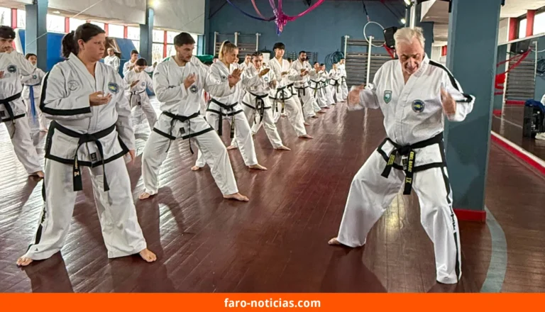 Master Class de Taekwon-Do en Necochea: Un Éxito para los Practicantes