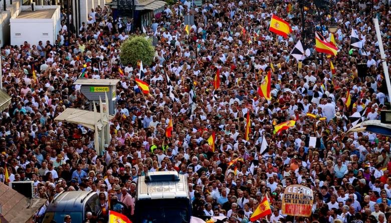Ceuta se manifiesta contra la crisis migratoria