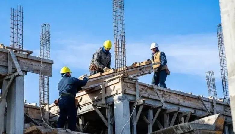 Caída de la construcción en Necochea
