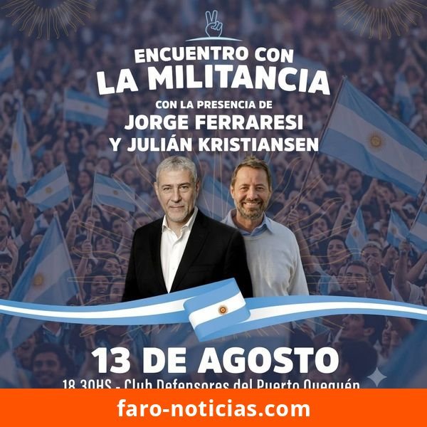 Jorge Ferraresi presenta modelo de gestión de Avellaneda en Necochea