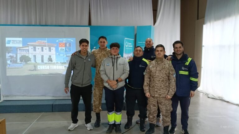 Necochea avanza en formación de timoneles de Defensa Civil