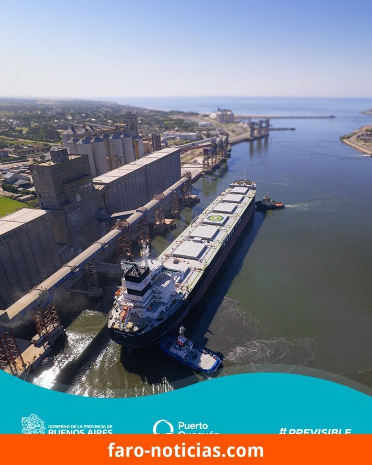Puertos de Quequén y Necochea registran intensas operaciones de exportación e importación en la primera semana de septiembre