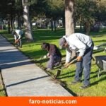 Plaza Libertad de Claraz recibe nuevas veredas y mejora su accesibilidad