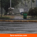 Jornada fría, lluviosa y ventosa en Necochea y Quequén el 5 de septiembre