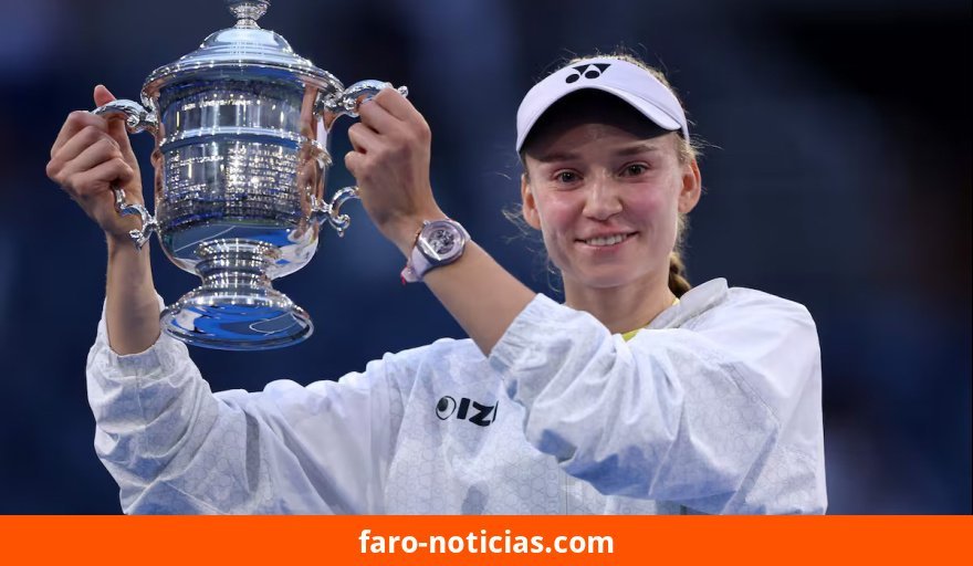 Elena Rybakina gana el US Open 2026 y alcanza la posición número uno del ranking mundial