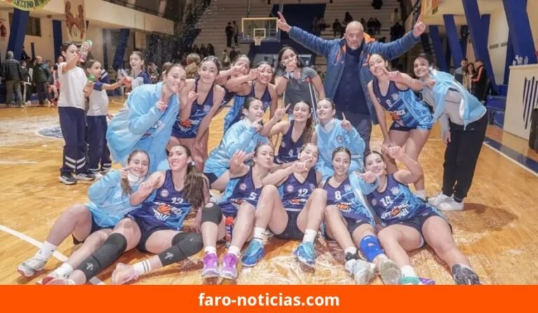 Selección femenina de Necochea coronada campeona zonal U17 tras vencer a Olavarría
