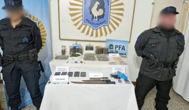 Policía Federal realiza allanamiento en predio de calle 14, a pocos metros de El Samaritano