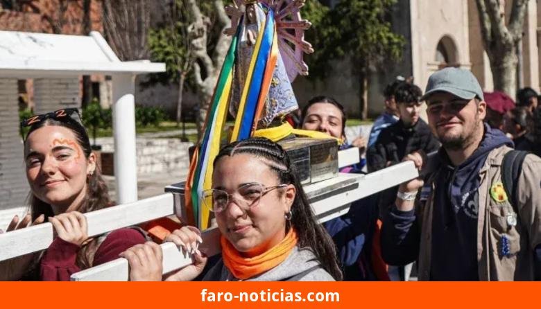 Necochea: la 58ª Invasión de Pueblos culminó con la Marcha de la Paz