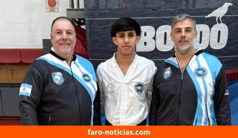 Rodrigo Colombani convocado al primer entrenamiento abierto de la Selección Argentina de Taekwon‑Do ITF