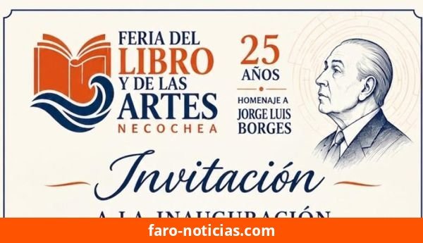 Necochea inaugura la 25° Feria del Libro y las Artes con actividades gratuitas del 17 al 19 de septiembre
