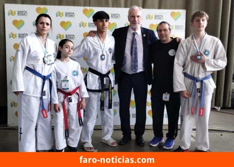 Destacada actuación de taekwondistas necochenses en la 4ª Etapa del ATT de Calamuchita