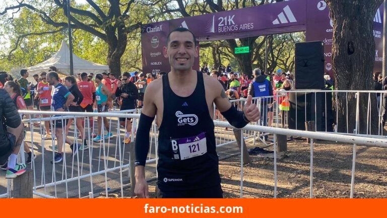 Federico Santibáñez se prepara para la Maratón de Buenos Aires 2024 representando a Necochea