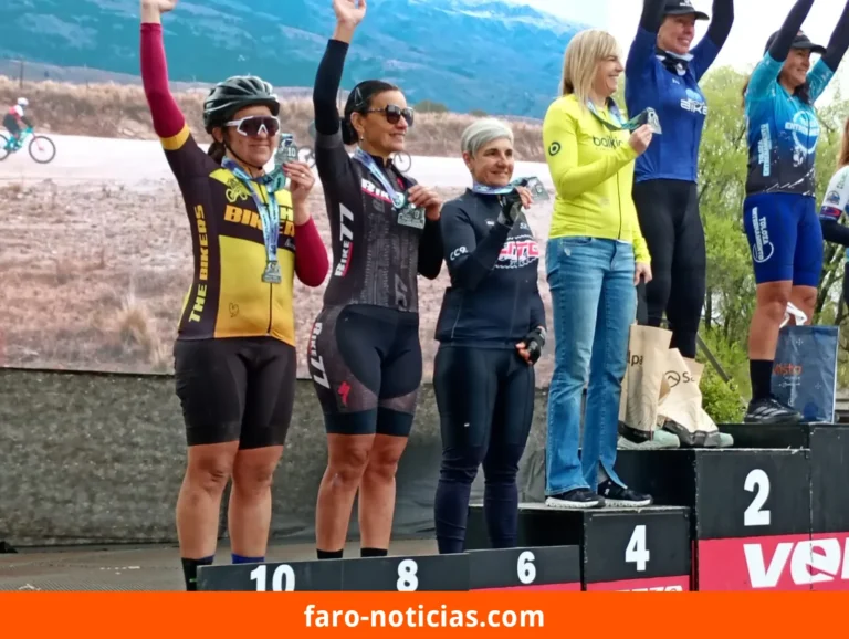 Ciclistas de Necochea brillan en el Rally Bike Calamuchita 2024