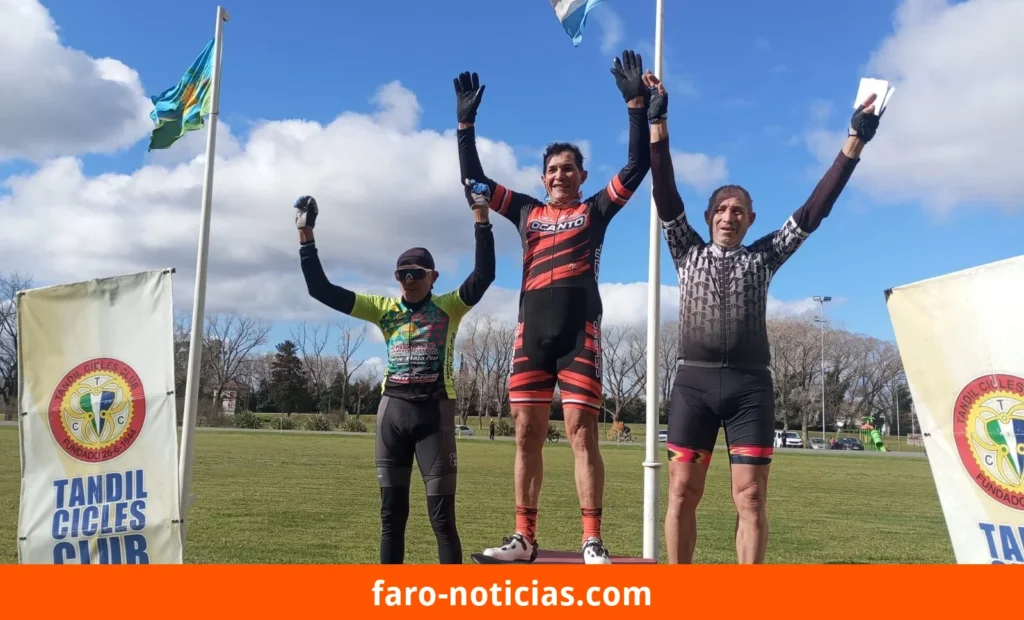 Roberto Bozzolo conquista el segundo lugar en la Master D del Tandil Cicles Club