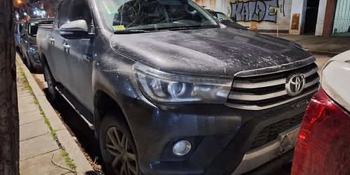 Recuperan una Toyota Hilux robada en el centro de Necochea en Mar del Plata