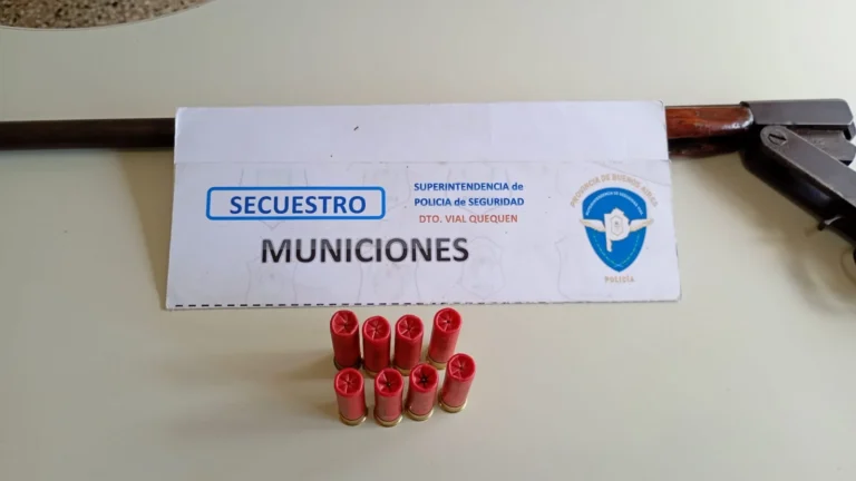 Operativo del Destacamento Vial Quequén incauta arma de fuego en la Ruta Provincial 86