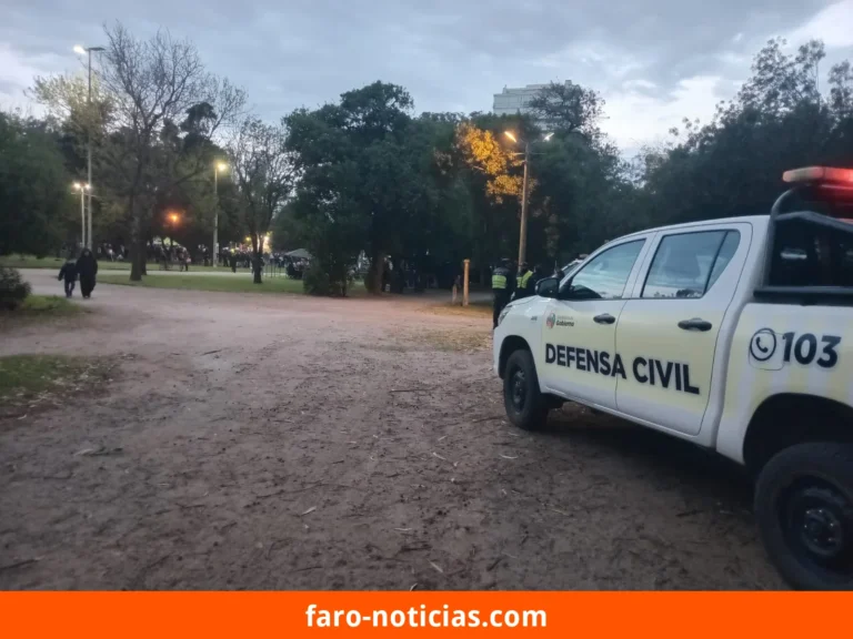 Defensa Civil brinda cobertura preventiva en la segunda edición de “Primavera con Jesús” en el Parque Miguel Lillo