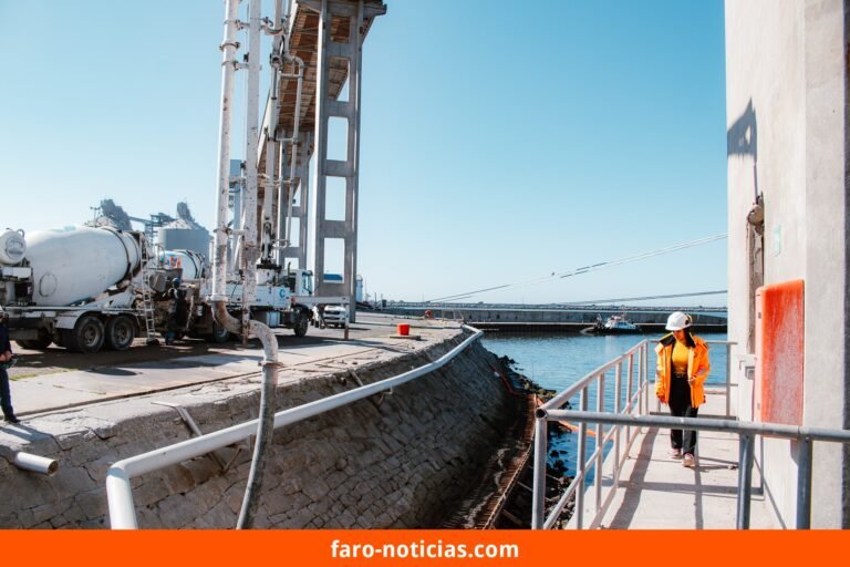 Modernización del Giro 1: Avances en la infraestructura portuaria de Quequén