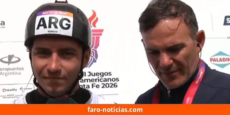 Manuel Tripano, campeón suramericano de canotaje en Santa Fe 2026