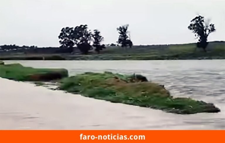 Río Quequén se desborda y el mar registra fuerte crecida: impacto en Necochea y Quequén