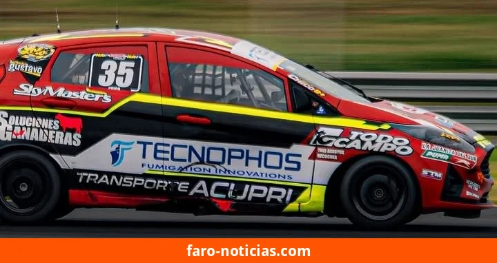 Franco De Benedictis y Martín Chico compiten en la 8va fecha de la Clase 3 del Turismo Pista en Termas de Río Hondo
